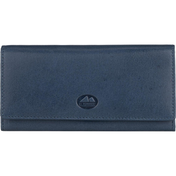 Dámska kožená peňaženka EL FORREST modrá KZ56806 62796552