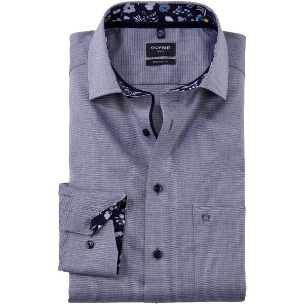 Pánska bavlnená košeľa Luxor OLYMP modern fit 62797787