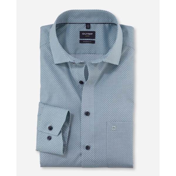 Pánska zelená košeľa Luxor OLYMP modern fit 62797790