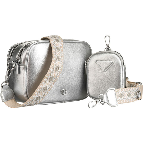 Dámska messenger taška z ekokože s odnímateľnou peňaženkou - Rovicky 66065713