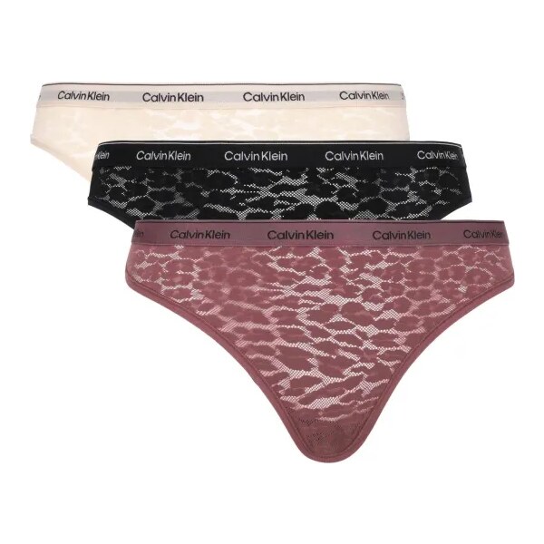 Calvin Klein Underwear Čipkové nohavičky 3-balenie 60904461