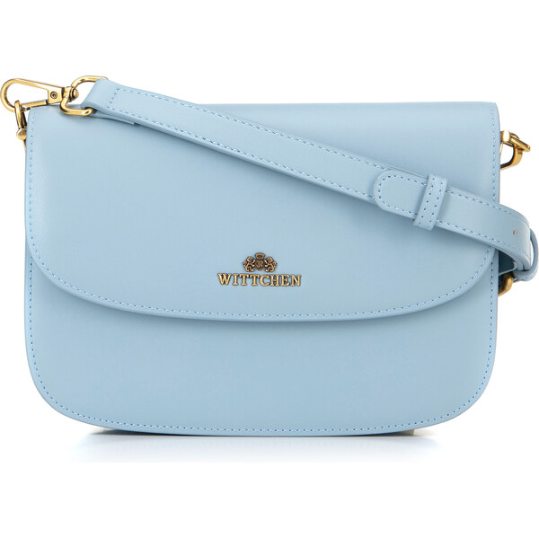 Wittchen Dámska crossbody z prírodnej kože modrá 100-4E-214-N 66066529