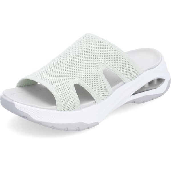 Dámske šľapky RIEKER W3150-52 zelená S5 62809568