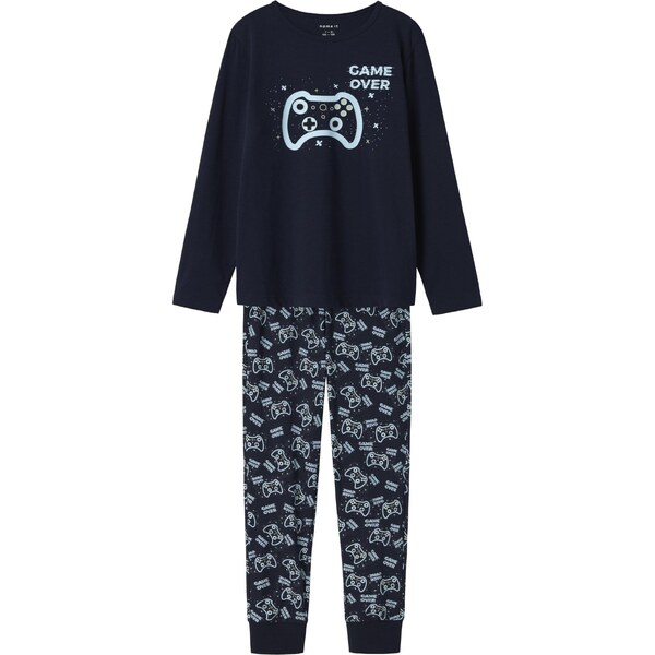 NAME IT Pyžamo tmavomodrá / nebesky modrá 61985056