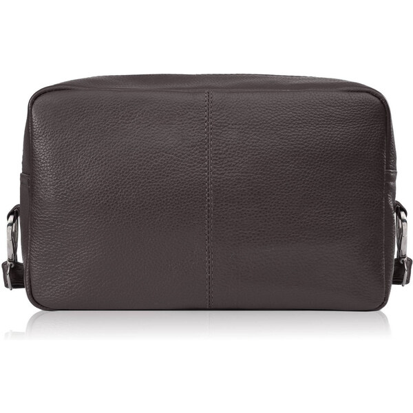 Paolo Peruzzi Dámska kožená taška cez rameno klasická | hnedá E-30-BR 62797516