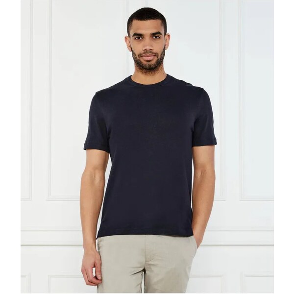 BOSS BLACK Tričko H-Taut 28 | Regular Fit | s prímesou ľanu 62823135