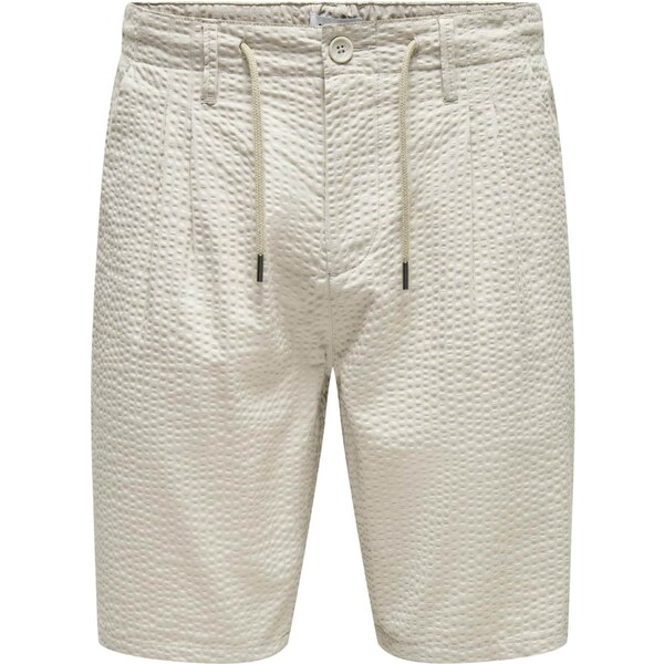 Only & Sons Nohavice ONSLeo sivobéžová 62863190