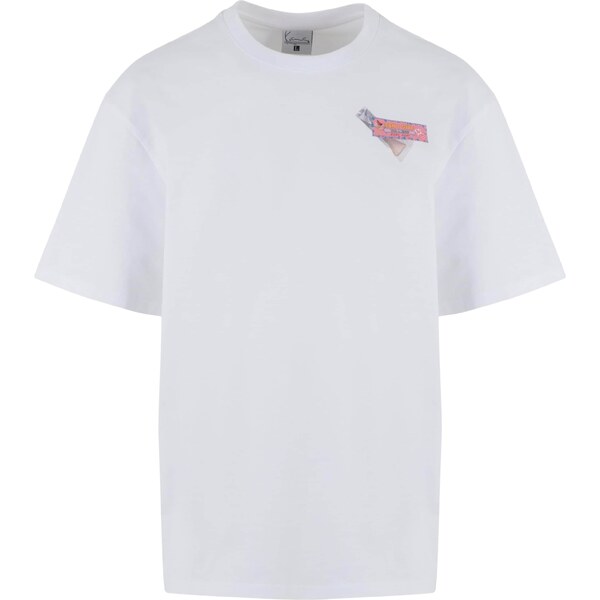 Karl Kani Tričko Bubblegum ružová / biela 62829321