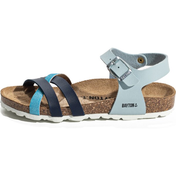 Bayton Otvorená obuv BELADONA nebesky modrá / svetlomodrá / čierna 62828483