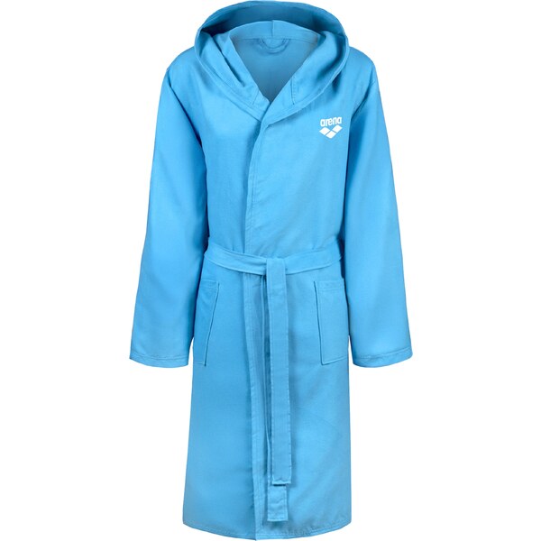 ARENA Športový župan COMPACT MICROFIBER azúrová / biela 62828869