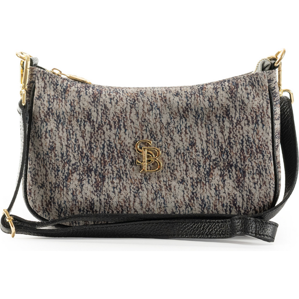 SARA BURGLAR Nice Lana Taupe crossbody kabelka 62838406