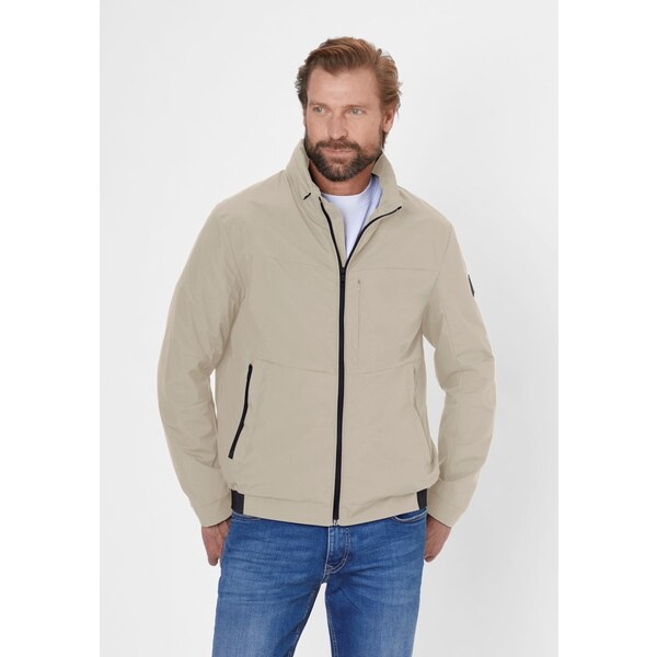 Pánska béžová ľahká water reppelent bunda S4 62841485