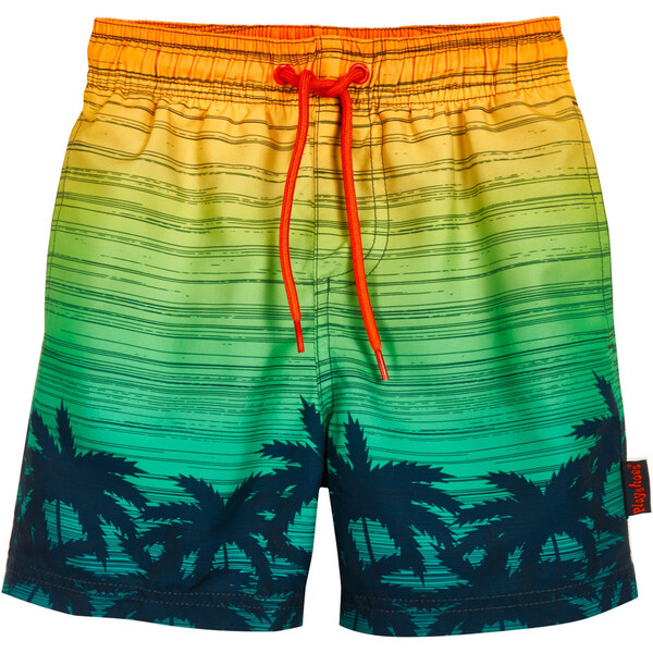 PLAYSHOES Plavecké šortky námornícka modrá / žltá / zelená / oranžová 62847499