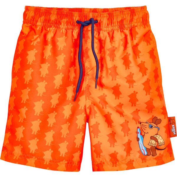 PLAYSHOES Plavecké šortky svetlomodrá / oranžová / tmavooranžová 62847518