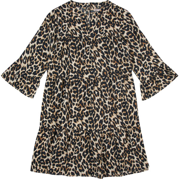 ONLY GIRLS Šaty KOGGLOW ALBERTE nebielená / karamelová / čierna 62902640