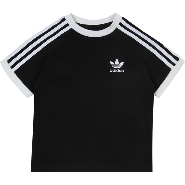 ADIDAS ORIGINALS Tričko Adicolor Trefoil čierna / biela 62847696