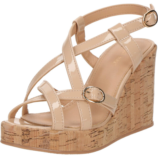 ABOUT YOU Remienkové sandále Mona béžová 62847715