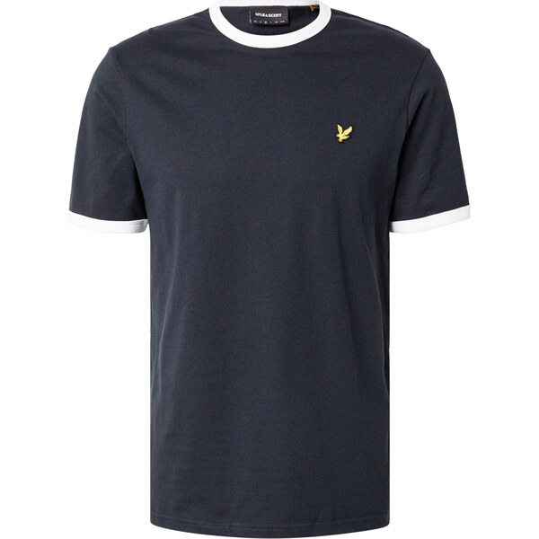 Lyle & Scott Tričko Ringer námornícka modrá / žltá / biela 62847919