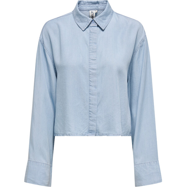 ONLY Blúzka ONLCHARIS modrá denim 62848020