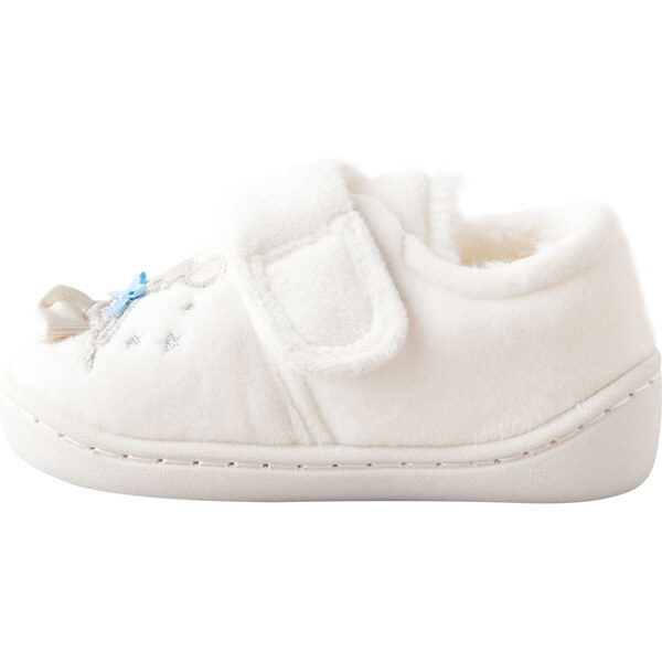 Next Papuče modrá / sivá / strieborná / biela 63156127