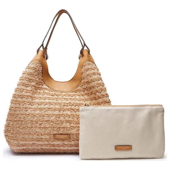 GIANNI CHIARINI Shopper kabelka DUA | s prímesou kože 62836855