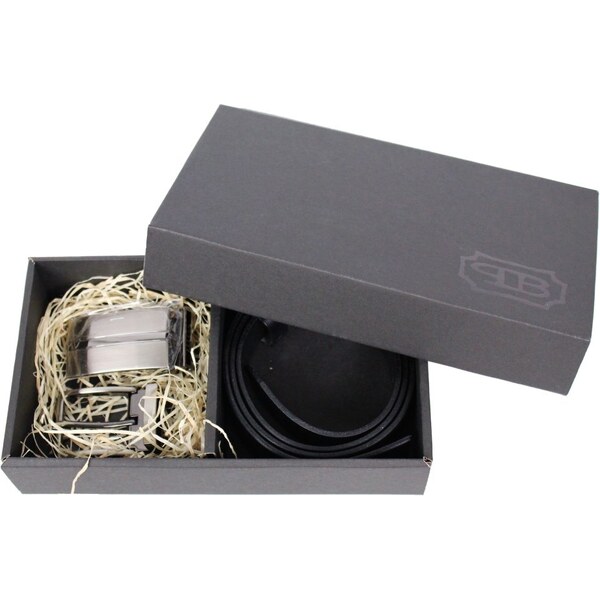 Penny Belts Pánsky darčekový set opasku čierny 3 60920434