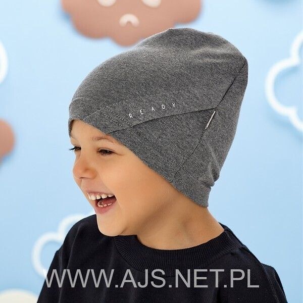 Chlapčenská jarná čiapka AJS 50-136 62987898