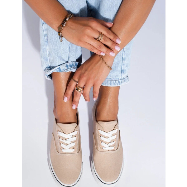 BASIC BÉŽOVÉ DÁMSKE TENISKY 2080-8KH 33971621