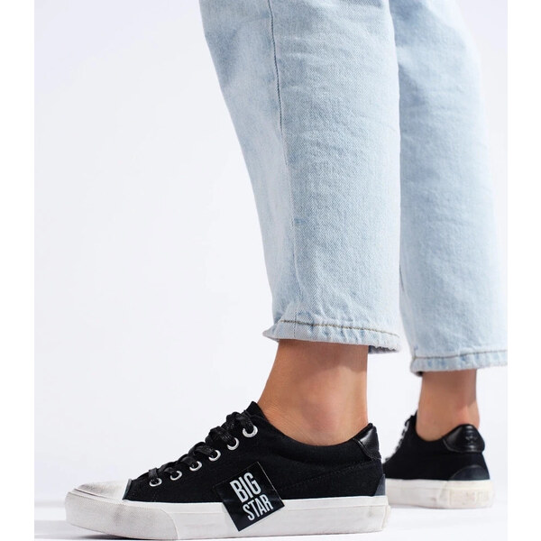 DÁMSKE TENISKY BIG STAR - čierne JJ274354 JJ274354B 31403297