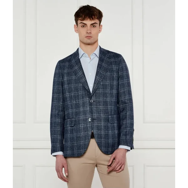 Oscar Jacobson Vlnená sako Fogerty | Regular Fit | s prímesou ľanu 62858409