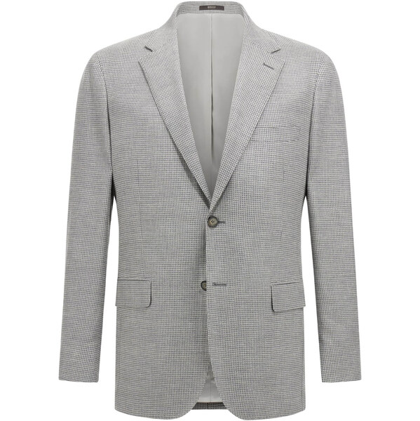 Boggi Milano Sako svetlosivá / čierna 63157083