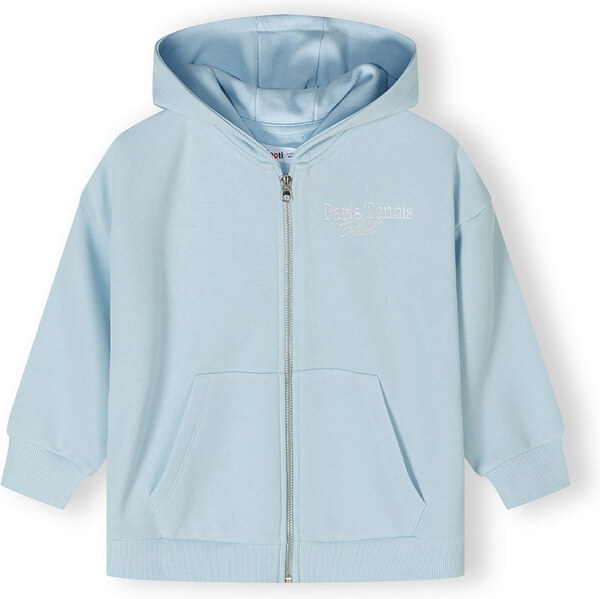 MINOTI Tepláková bunda modrá 62863747