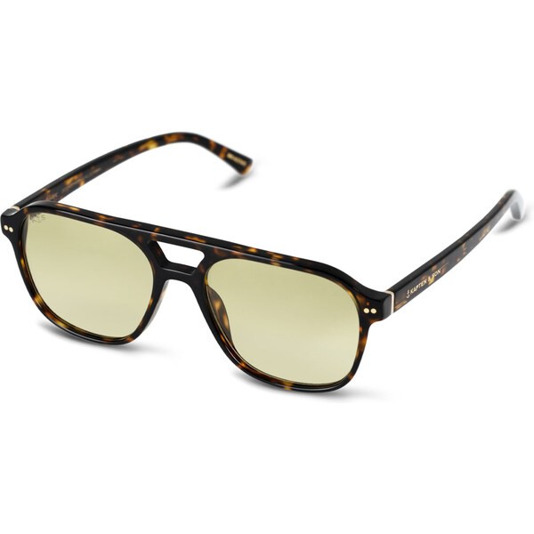 Kapten & Son Slnečné okuliare Zurich koňaková / zelená / čierna 63116365