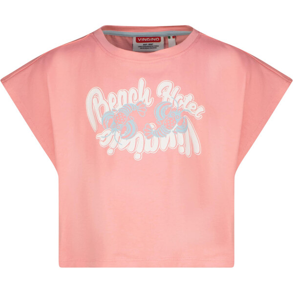 VINGINO Tričko Helly opálová / broskyňová / biela 62864152