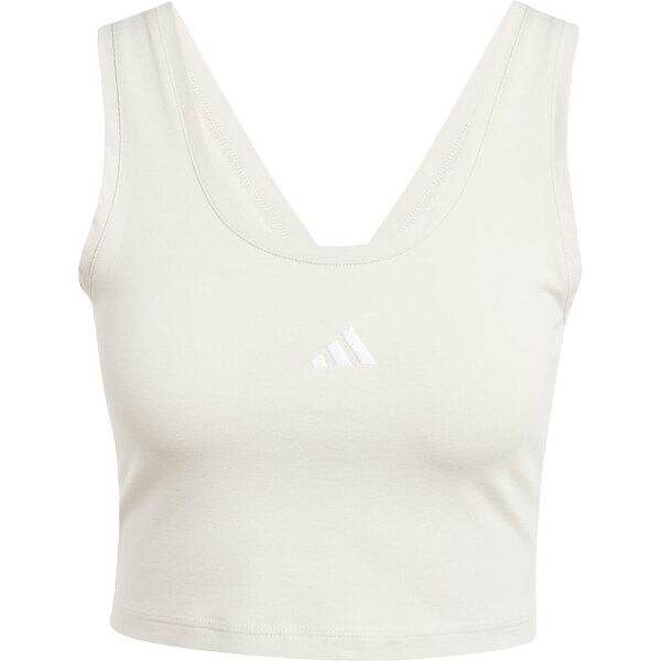ADIDAS SPORTSWEAR Športový top Essentials svetlosivá / biela 62863237