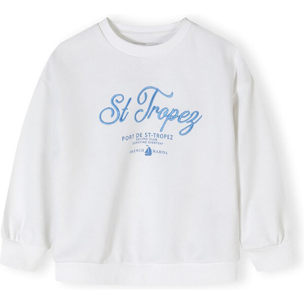 MINOTI Mikina modrá / biela 62863759