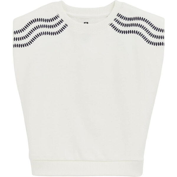 WE Fashion Mikina čierna / biela 63165633