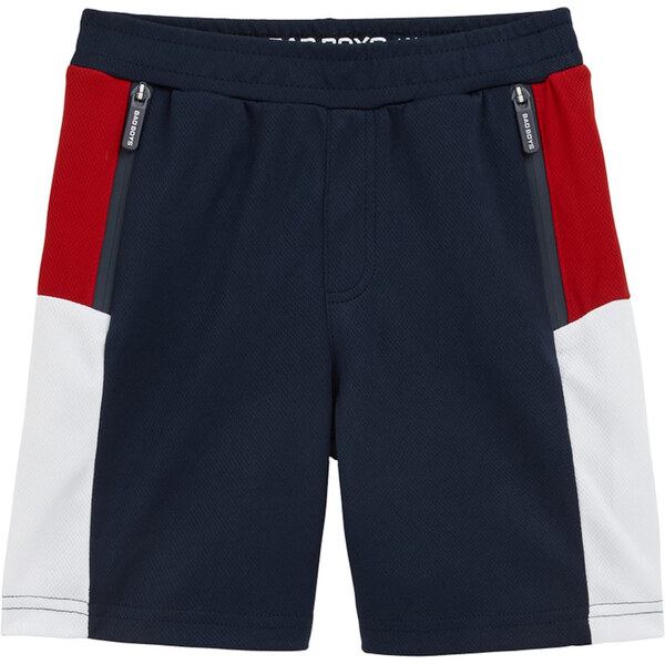 WE Fashion Nohavice námornícka modrá / červená / biela 63060010