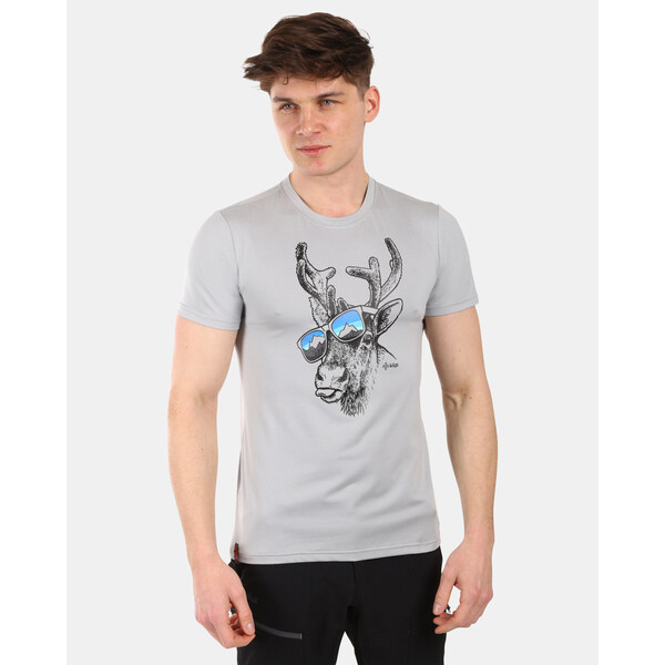 Pánske funkčné tričko Kilpi LISMAIN-M svetlo šedá 62869672