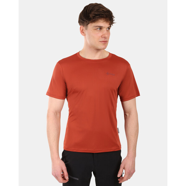 Pánske funkčné tričko Kilpi GROOVY-M pre aktívny životný štýl hnedá 62869673