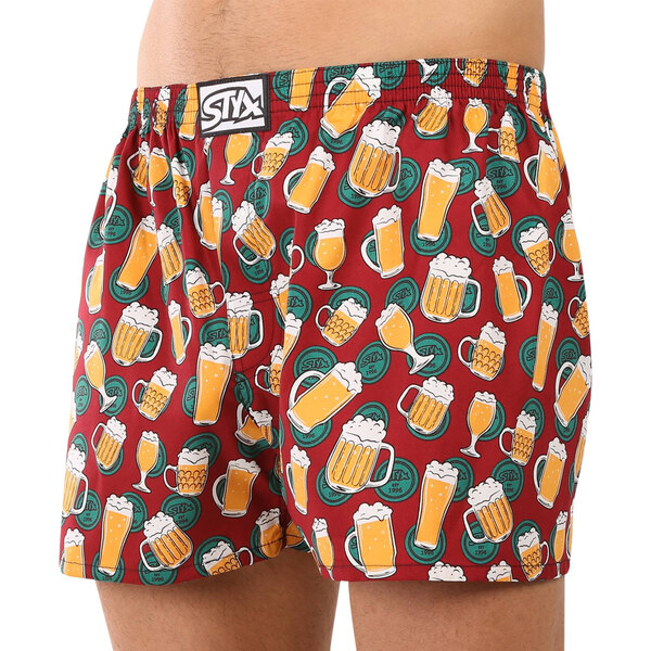 Pánske trenky Styx art klasická guma pivo (A1855) 62869555