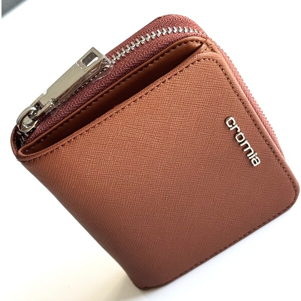 Kožená peňaženka CROMIA Perla 2009 hnedá 62869528
