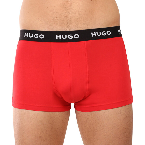 3PACK pánske boxerky HUGO viacfarebné (50532611 979) 62869545
