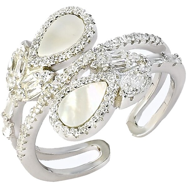 Strieborný prsteň Glare 858 62869848