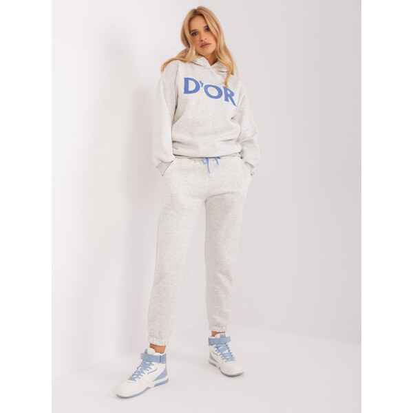 BASIC Svetlosivá tepláková súprava EM-KMPL-802.97P-light grey 46184697