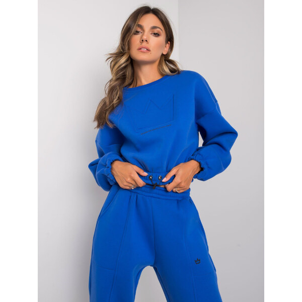 BASIC Modrá dámska tepláková súprava EM-KMPL-529.90-blue 25849029