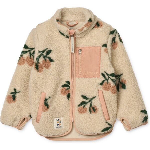 Liewood Prechodná bunda Nolan jedľová / marhuľová / púdrová 63220187