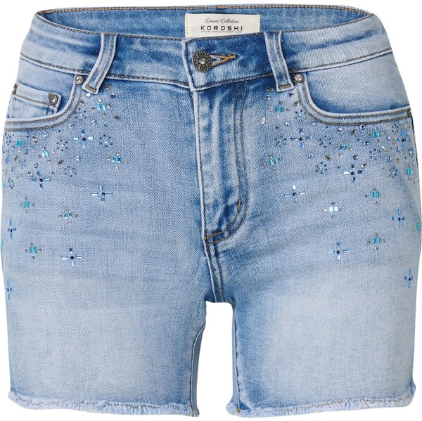 KOROSHI Džínsy svetlomodrá 63153673