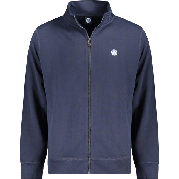 Pánska mikina na zips NORTH SAILS modrá 64710190