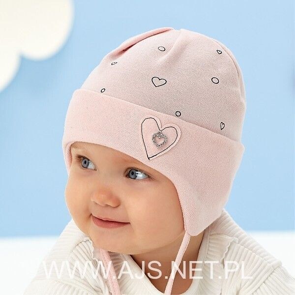 Dievčenská jarná čiapka AJS 50-003 62987675